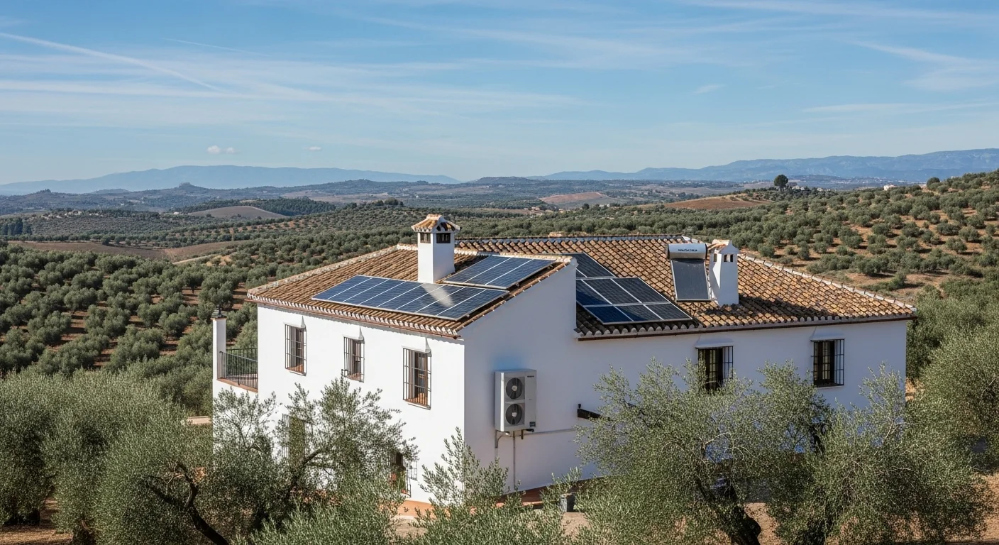 Professional HVAC installation in Torremolinos coastal property near Málaga airport
